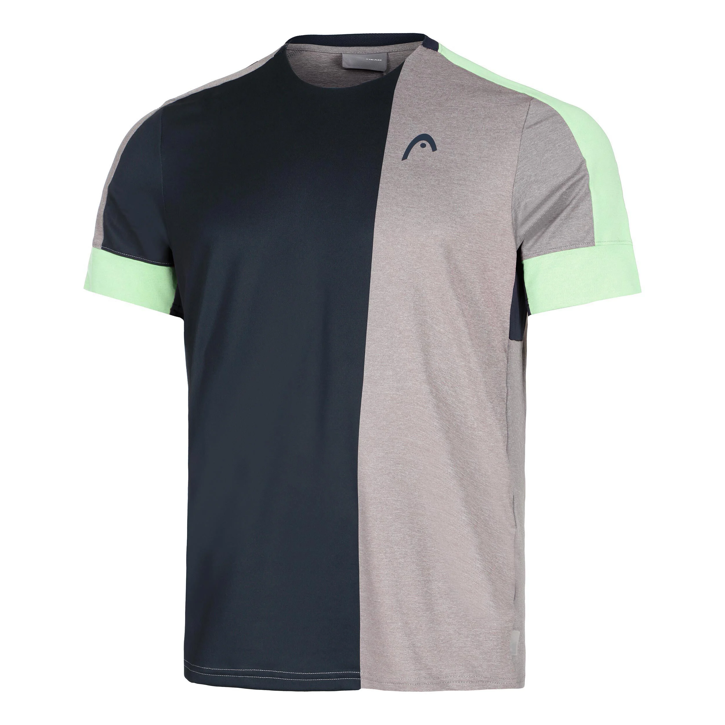Play Tech T-Shirt Herren - Dunkelblau, Grau