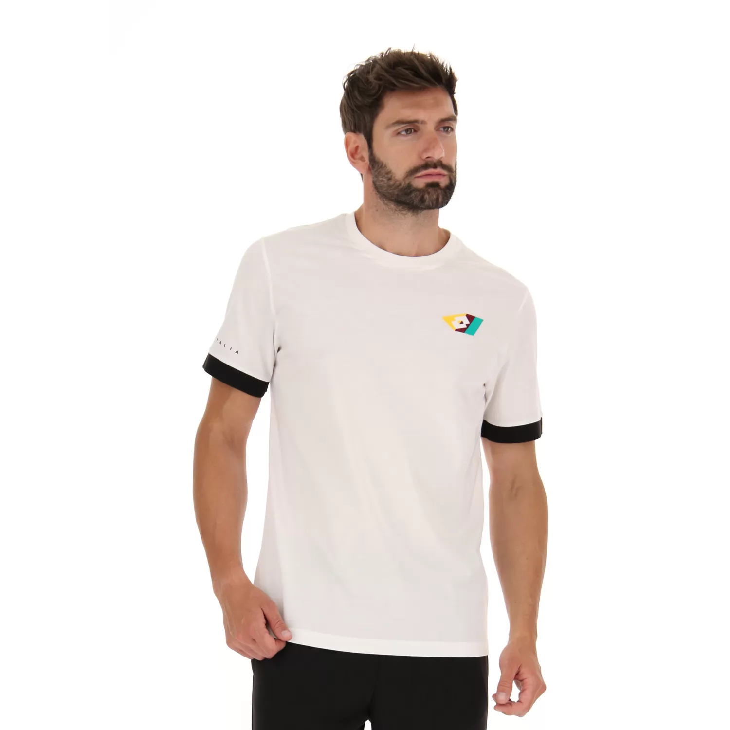 ATHLETICA CLASSIC V-T-SHIRT CANDY WHITE