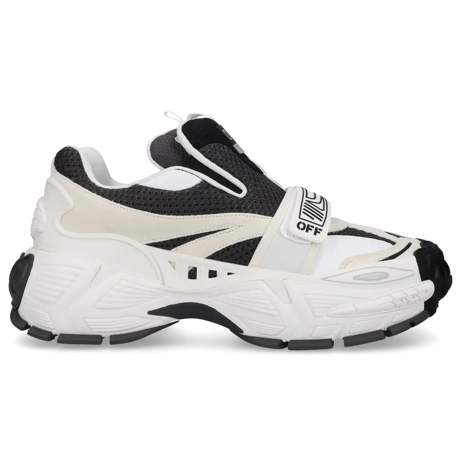 Off-White - Sneaker low GLOVE SLIP ON Materialmix - schwarz