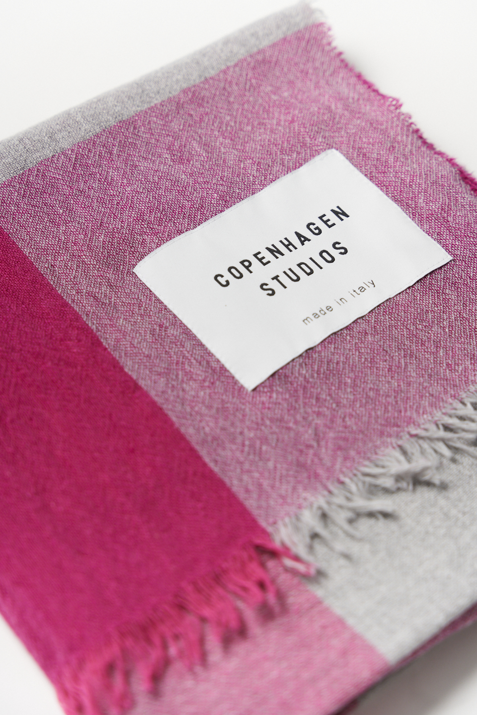 CPH SHAWL 7 cotton mix light grey/rose