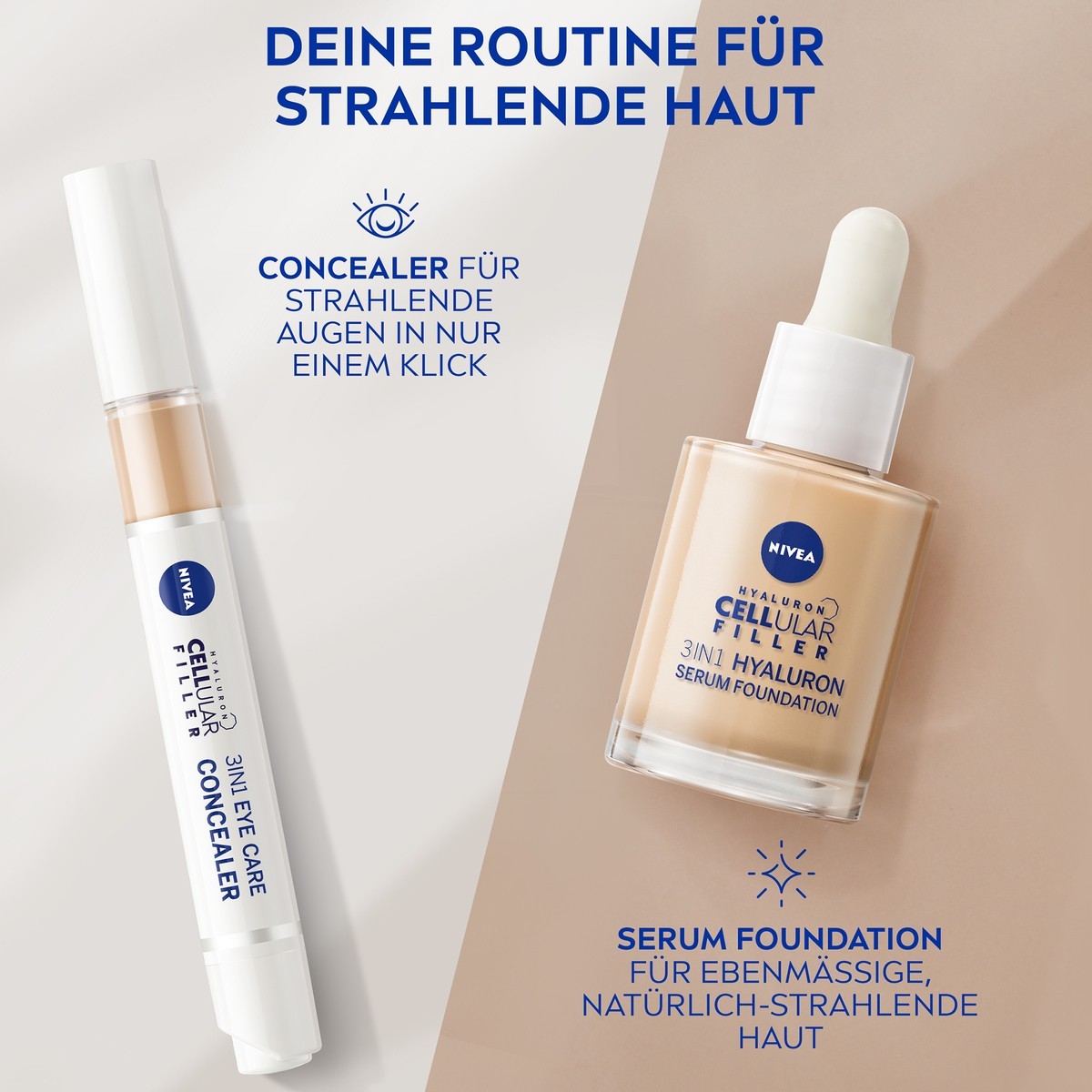 Serum Mit Foundation 3in1 Hyaluron