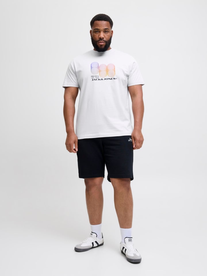 JACK & JONES PLUS T-shirt in Gray Dawn günstig kaufen