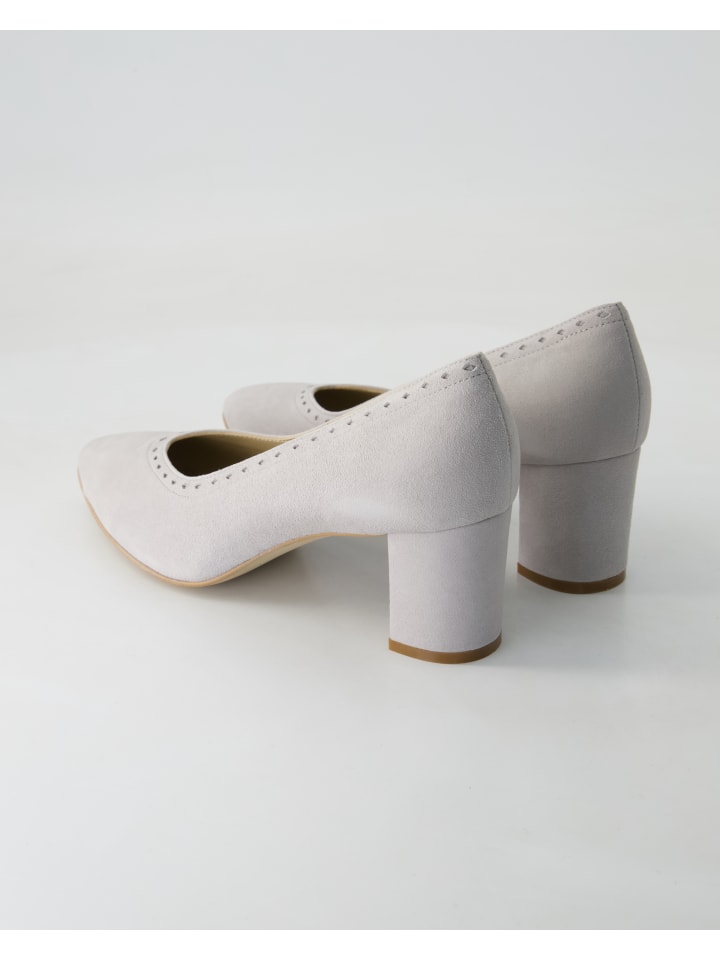 dirndl bua Trachtenschuhe in Grau günstig kaufen
