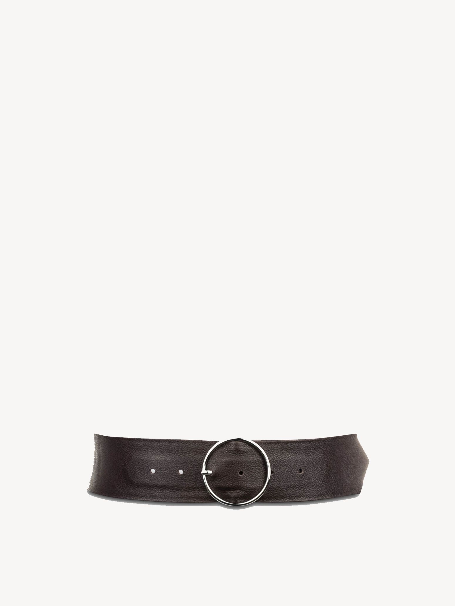 Ceinture de taille en cuir - noir