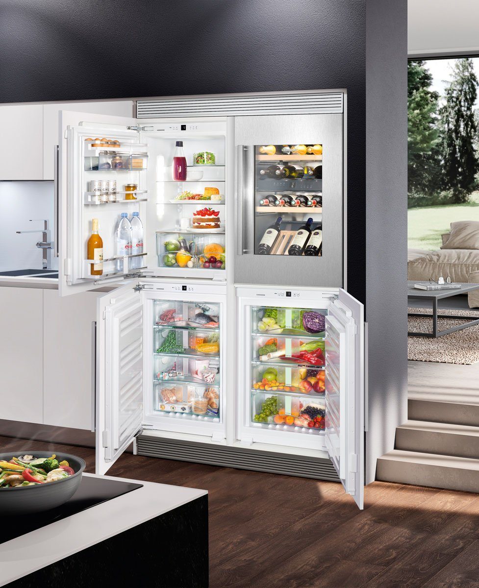 Liebherr Einbauweintemperierschrank EWTdf 1653 Vinidor, für 30 Standardflaschen á 0,75l,FreshAir-Aktivkohlefilter, Kindersicherung