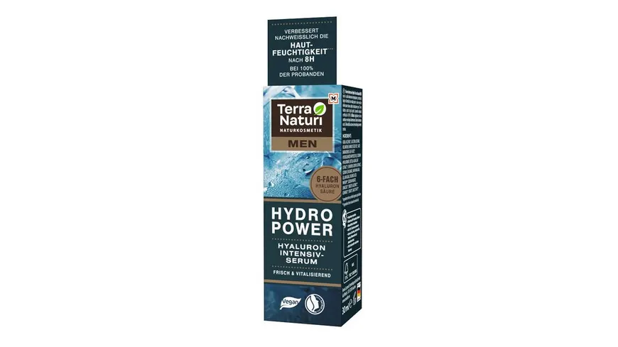 Terra Naturi MEN HYDRO POWER Hyaluron Intentsiv-Serum 30 ml