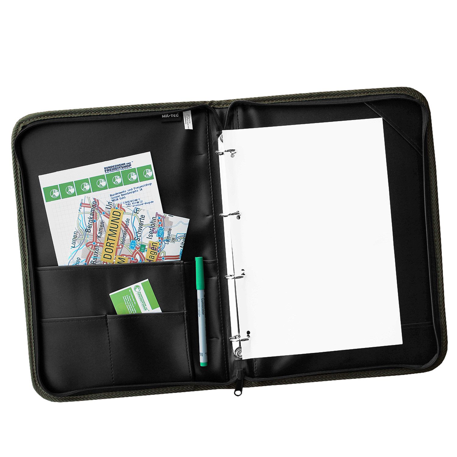 Kommandeurs Schreibmappe A4