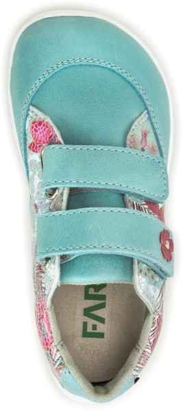 Fare Bare |vB ~ LowCut Leder ~ Hellblau Print