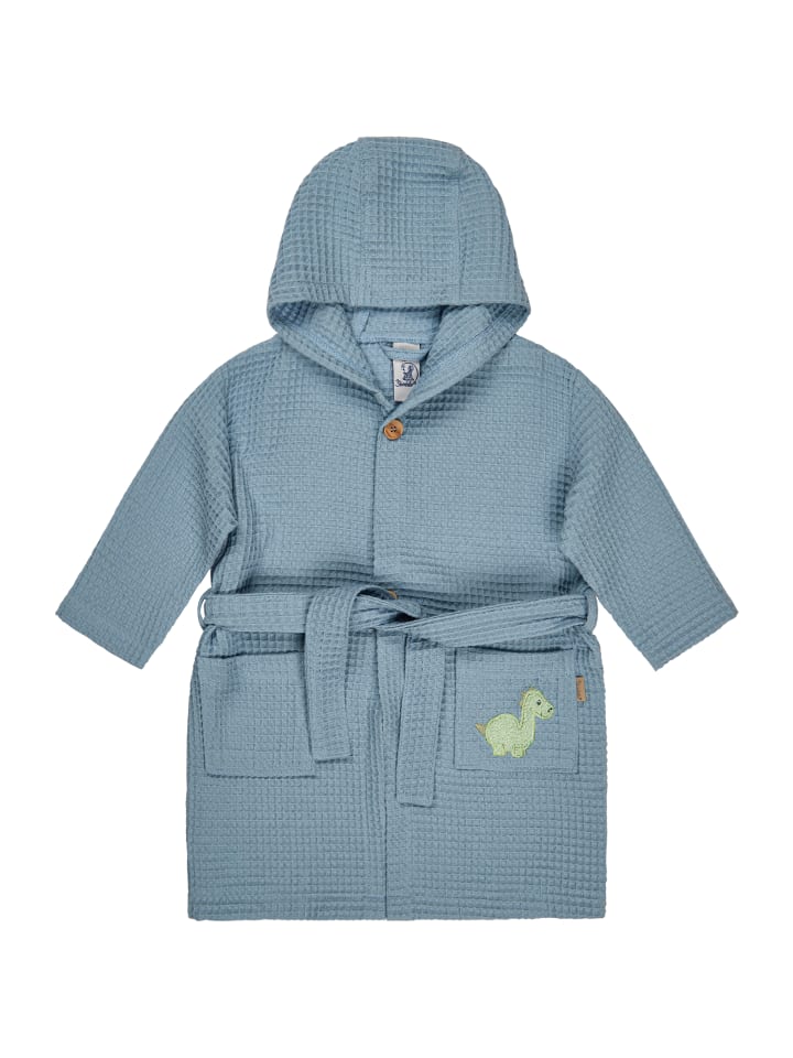 Sterntaler Bademantel DINO Rexi in helles blau günstig kaufen