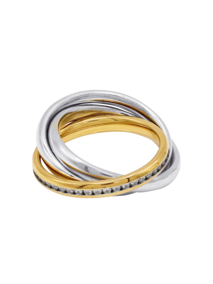 Steel_Art Fingerring Trini goldfarben in goldfarben günstig kaufen