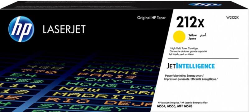HP 212X Original Tonerkartusche W2122X Gelb