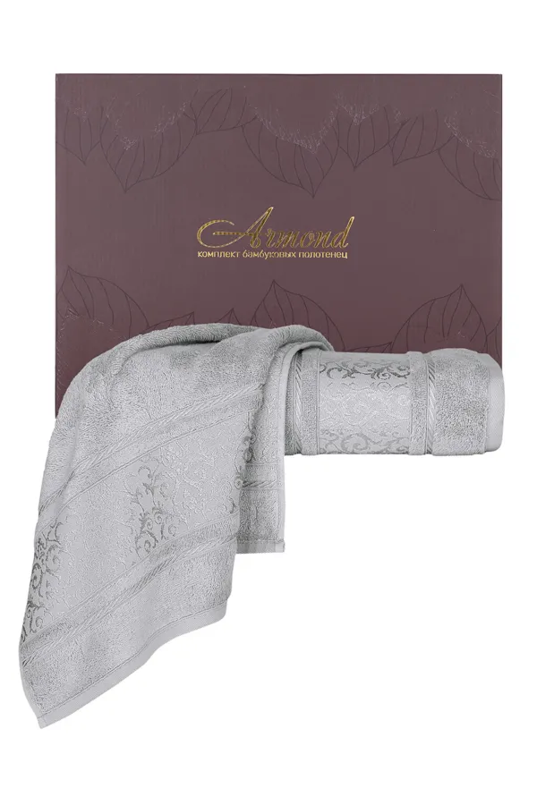 Karna Home  Armond 2-teiliges Bambus-Badetuch-Set