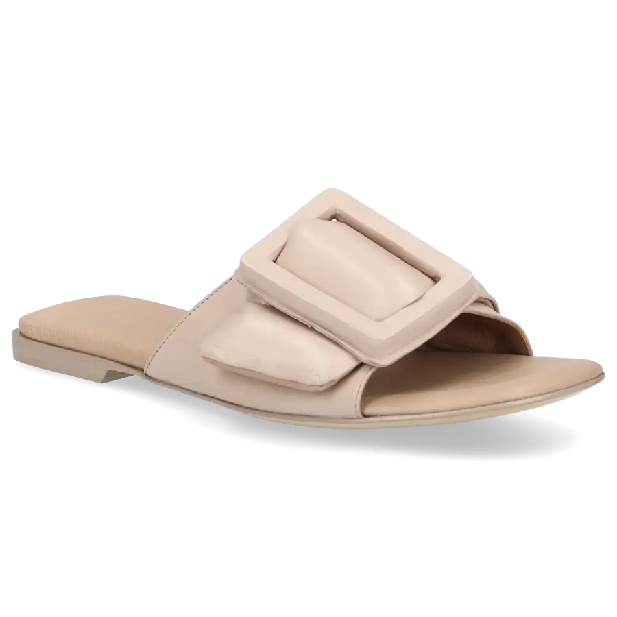 Pomme D`OR - Pantoletten 0683A Nappaleder - beige
