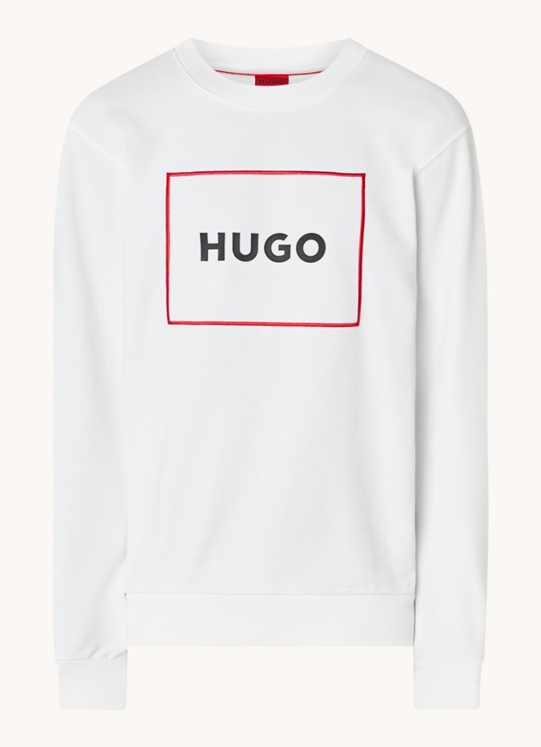Maglione HUGO BOSS Delery con logo stampato