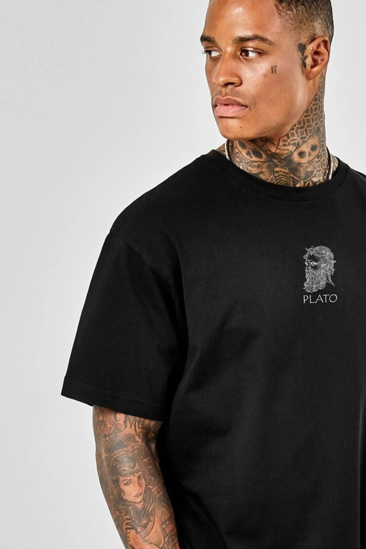 MOONBULL  T-Shirt - Schwarz - Regular Fit