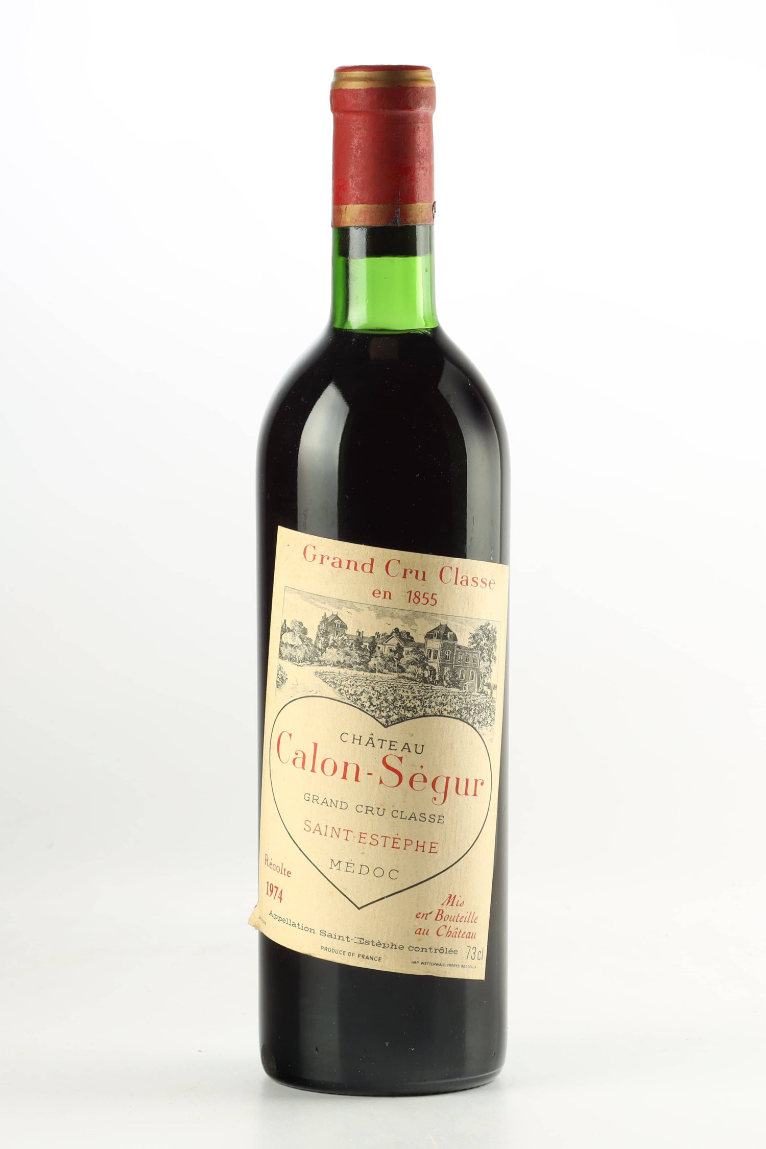 Château Calon Segur 1974, Saint Estèphe
