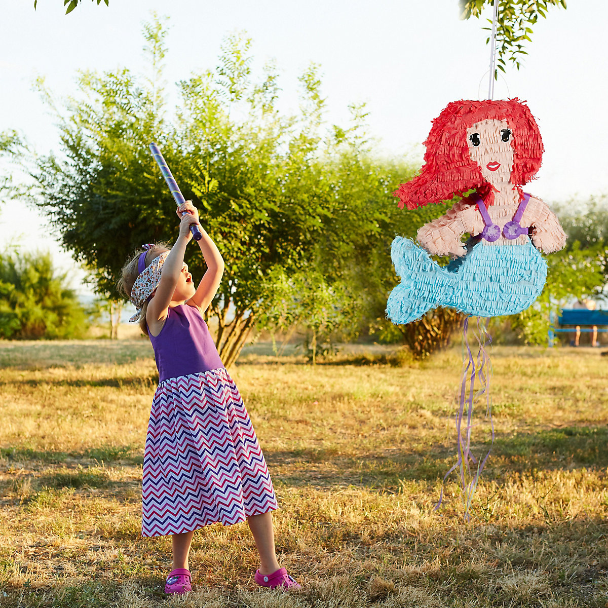 3 tlg. Pinata Set Meerjungfrau