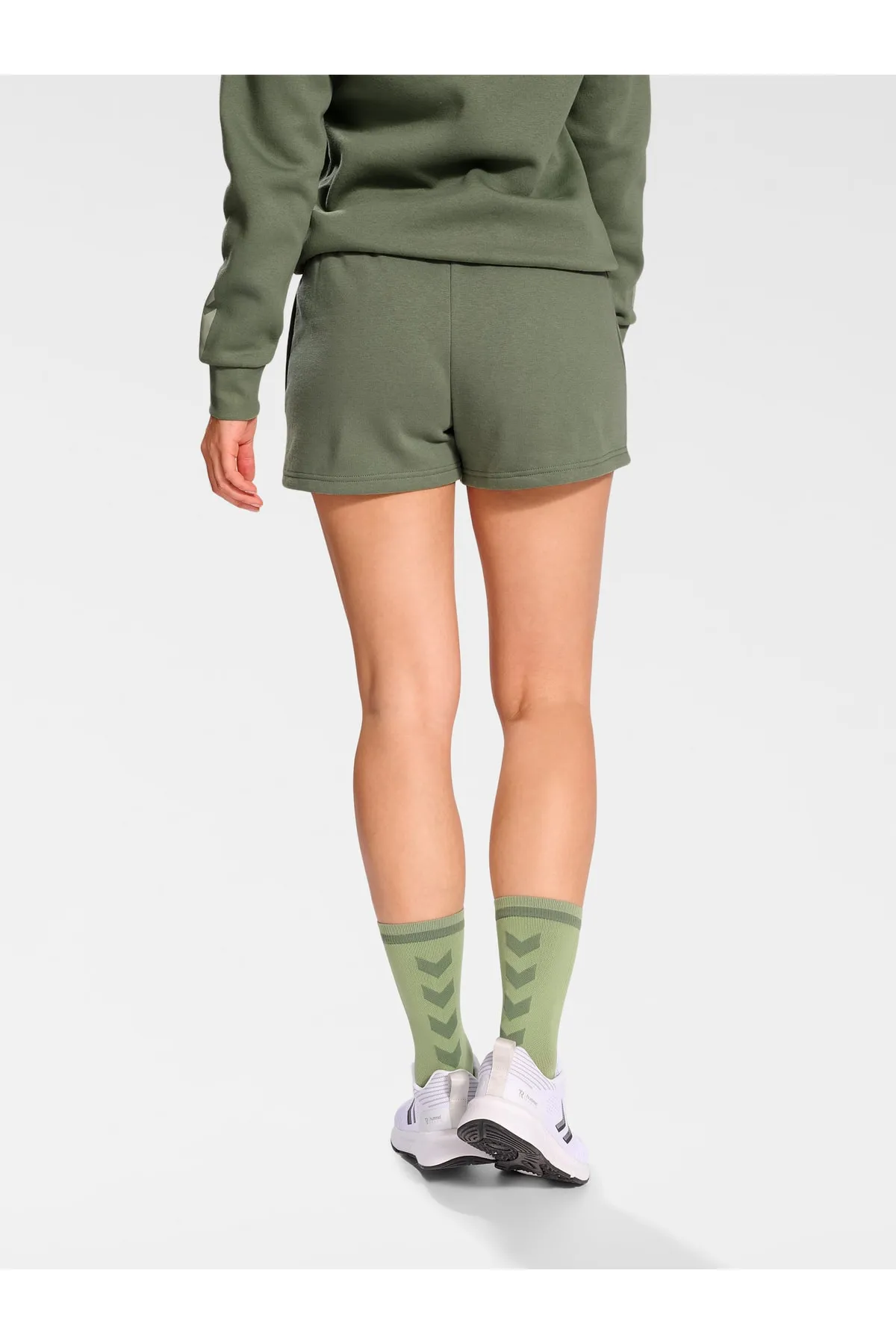 hummel  Kurze Sporthose - Grün - Mittlerer Bund