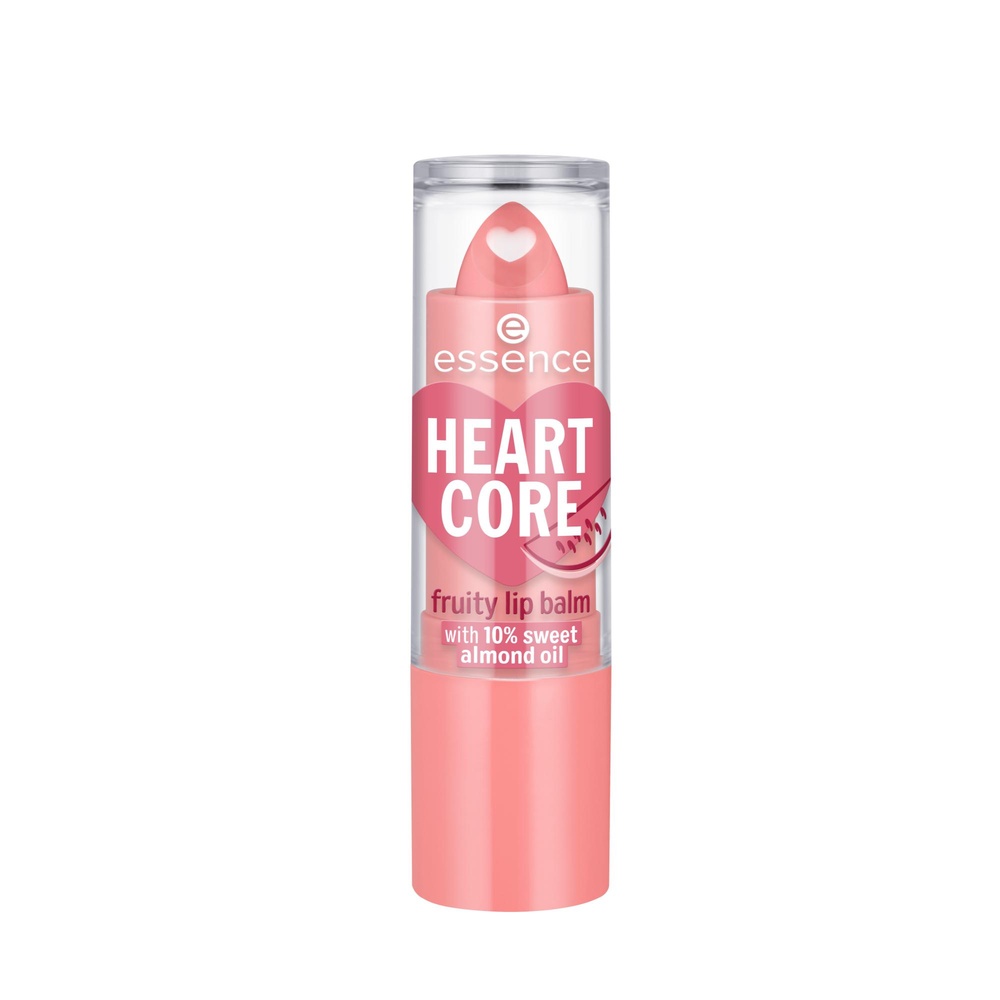essence HEART CORE fruity baume à lèvres 03 Wild Watermelon Baume à Lèvres