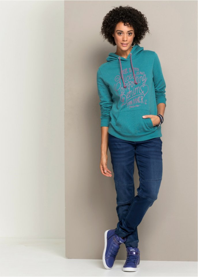 Kapuzensweatshirt, bedruckt