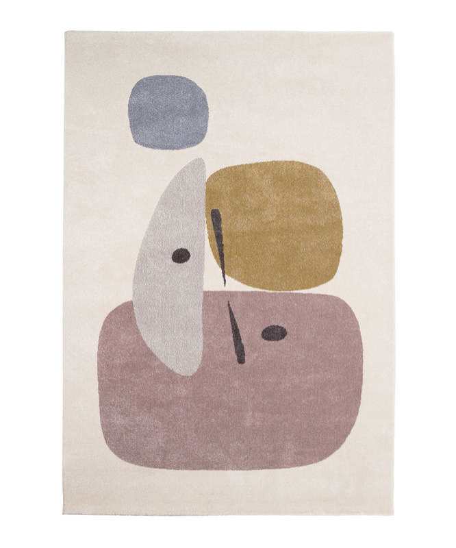 Tapis deco COLLAGE 120x170cm