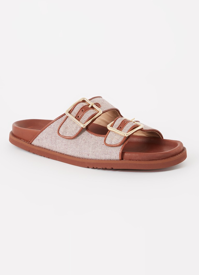 LKBennett Ionna slipper with leather details