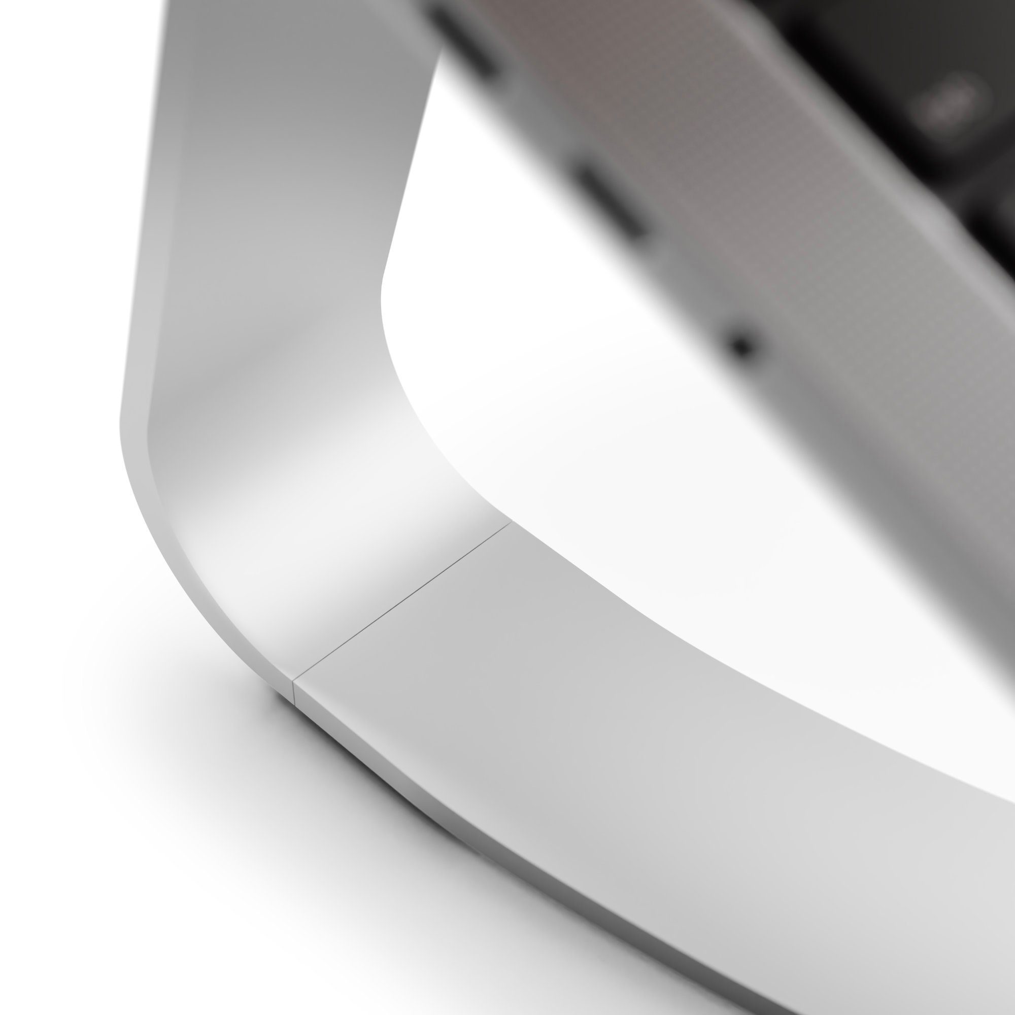 Twelve South Curve SE Aluminium Stand, Silber Laptop-Ständer, (MacBook / Notebooks von 13 bis 16 Zoll)