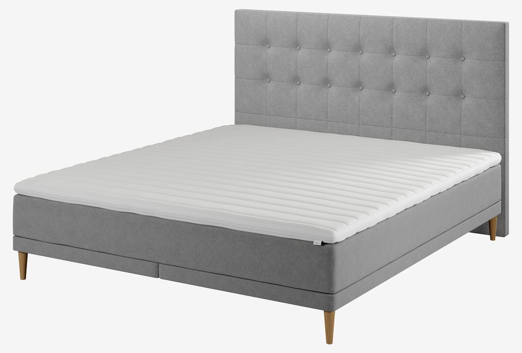 NISA H70 pluss nakkestøtte 150x122 NISA H70 grå-23 DREAMZONE
