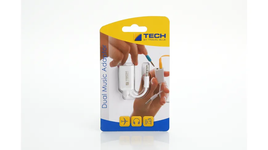 TravelBlue Kopfhörer-Doppel-Audio-Splitter sortiert