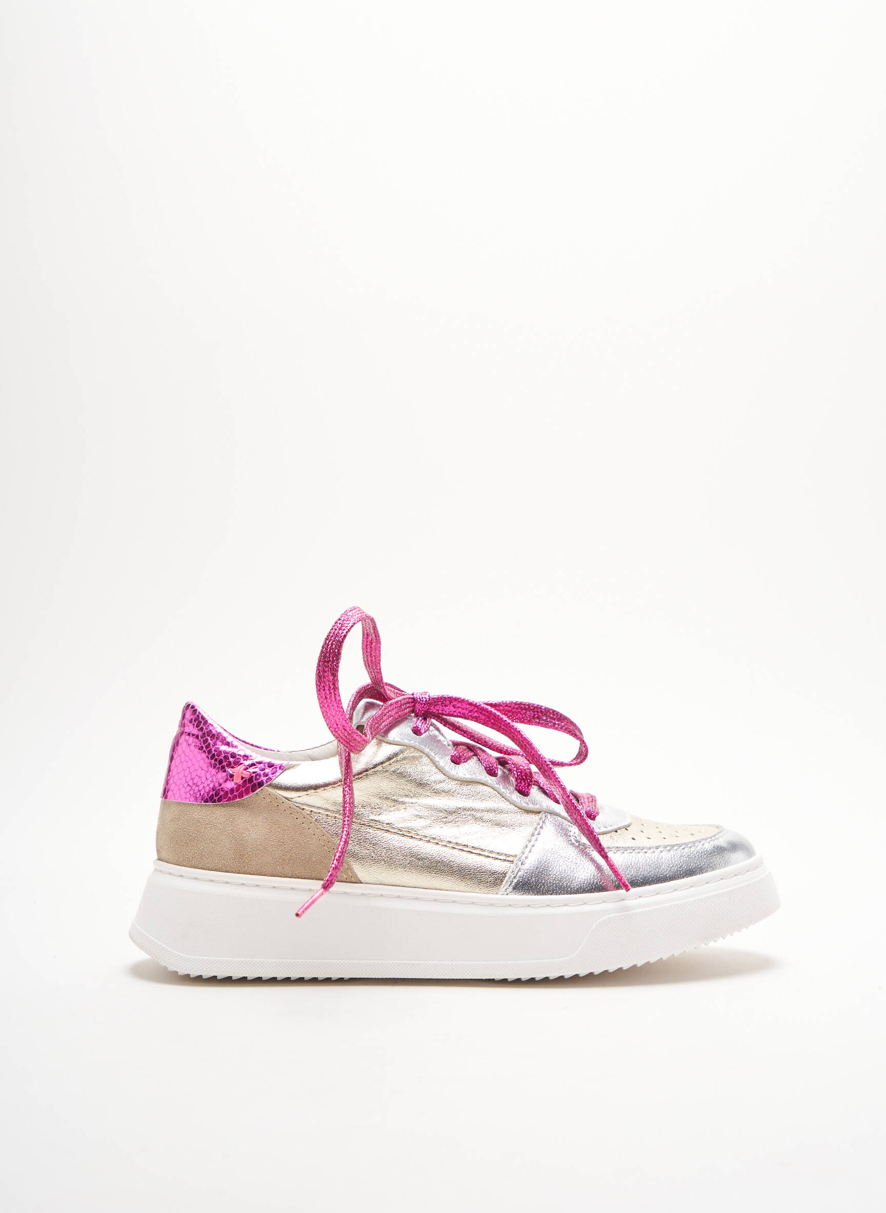 Gio  Baskets Femme couleur beige