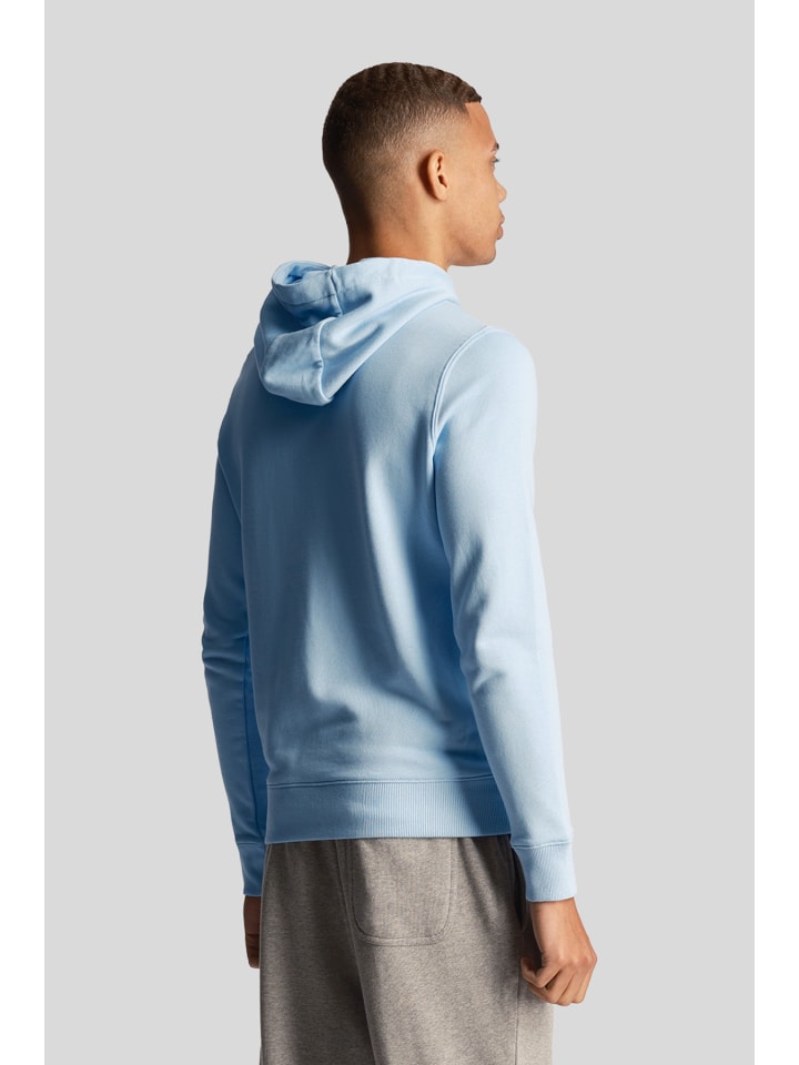 Lyle & Scott Hoodie in Hellblau günstig kaufen