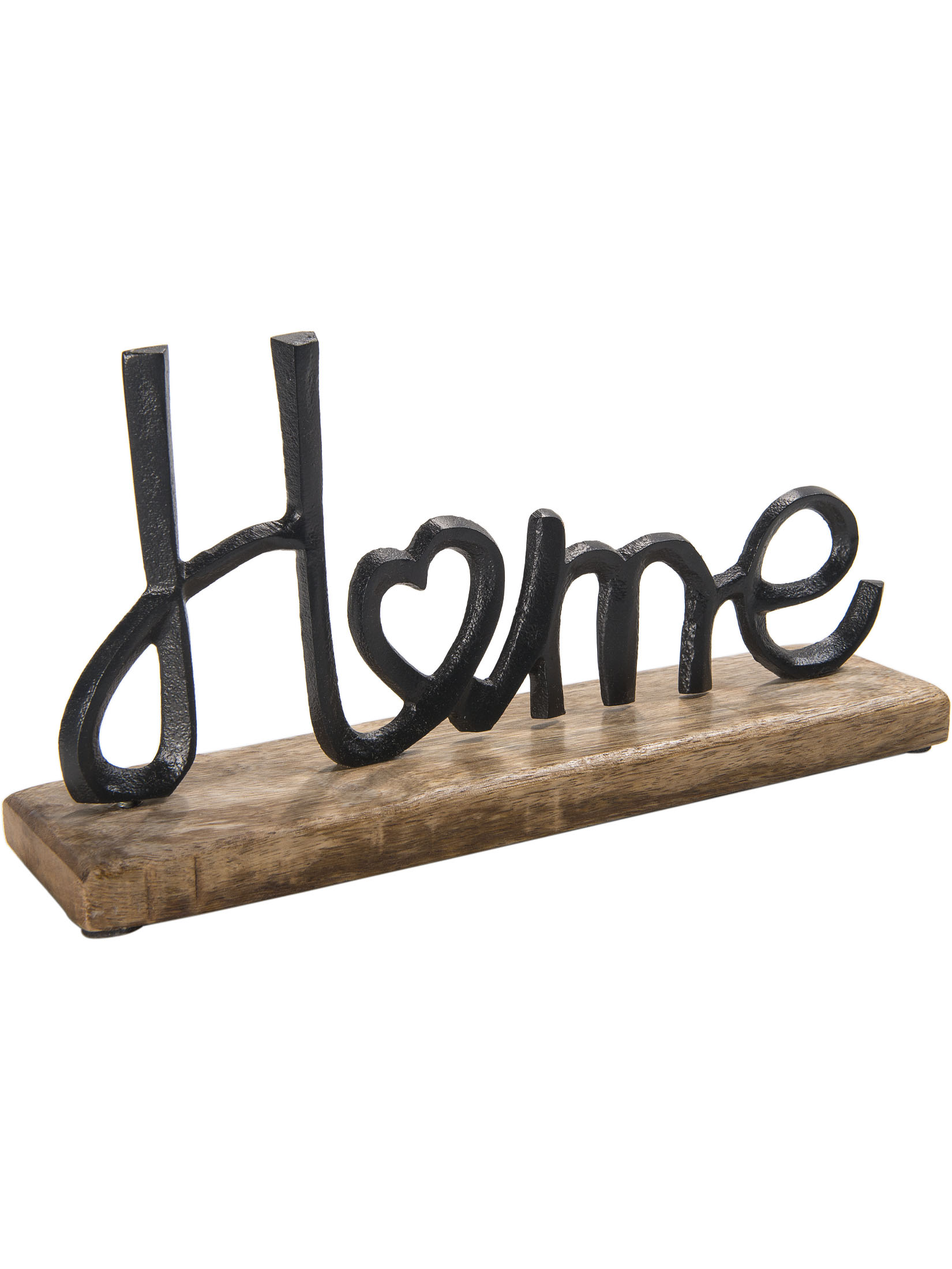 Home Aufsteller, Schwarz/Eiche