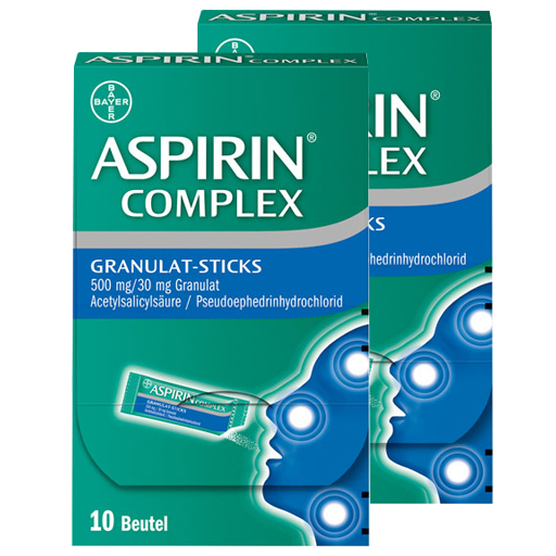 ASPIRIN COMPLEX GRAN-STICK  2X10 St  Granulat