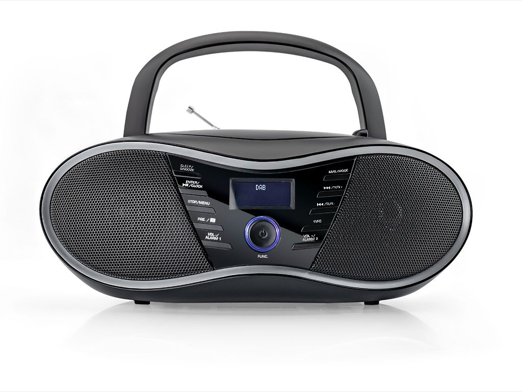 HBC434DAB-BT-Radio-CD-Player mit DAB + und Bluetooth - Schwarz