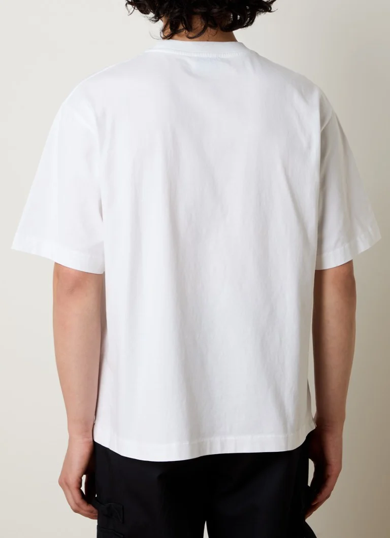 T-shirt da skate Off-White Off Stamp con logo