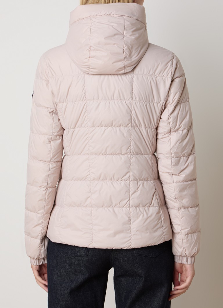Giacca imbottita Canada Goose Abbott con imbottitura in piuma e tasche cucite.