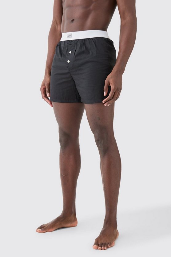 Boxershorts mit Man-Etikett