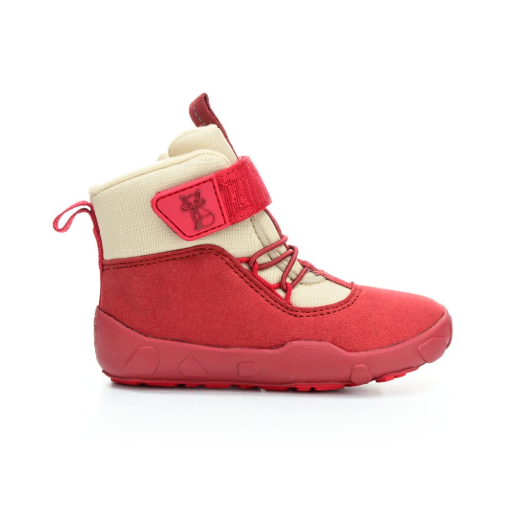 Affenzahn Lauflerner Vegan Warmy Fuchs Orange Winterbarfußschuhe