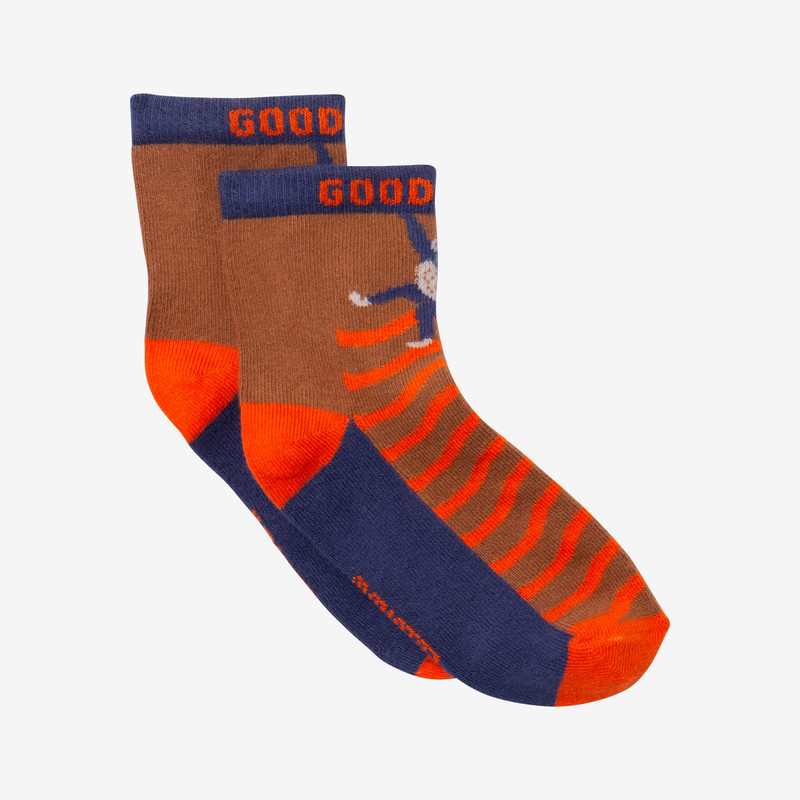 Chaussettes bébé garçon singe beige Catimini