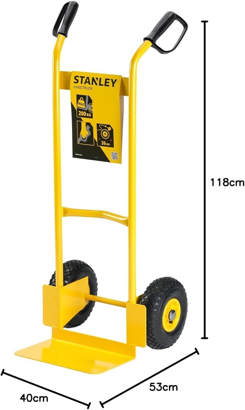 Stanley HT522 Stahl-Handwagen, Tragfähigkeit: 200 kg