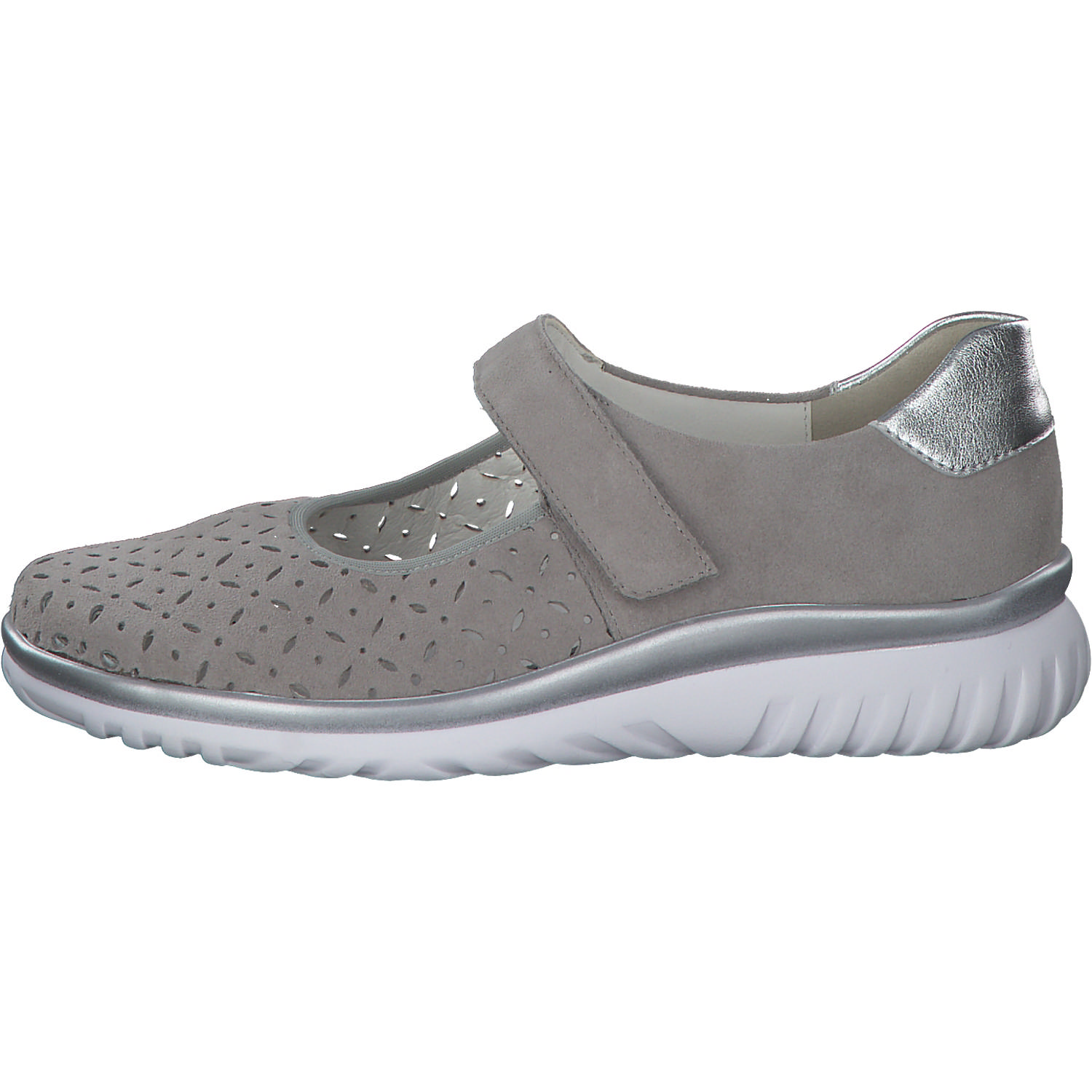 Semler Lena L5075471, Sneakers Low, Damen, Grau (Perle Silber)