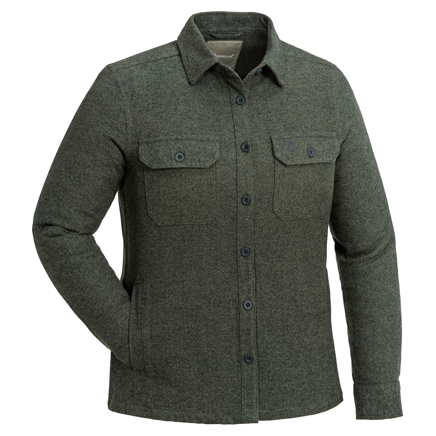 Pinewood Damen Flanellbluse Värnamo