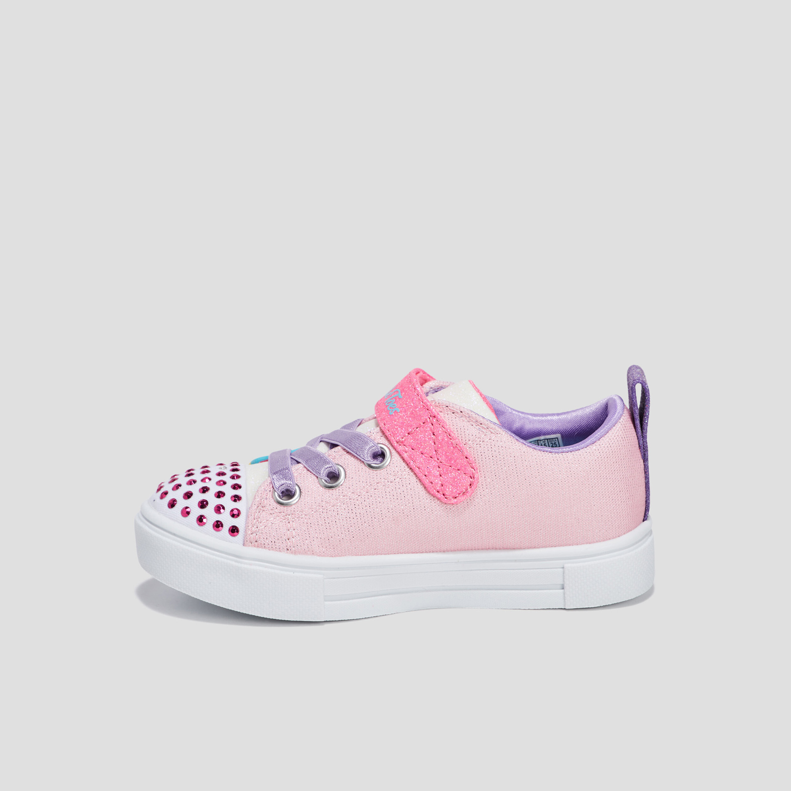 Tennis lumineuses à lacets Twink Spark multicolore fille | La Halle