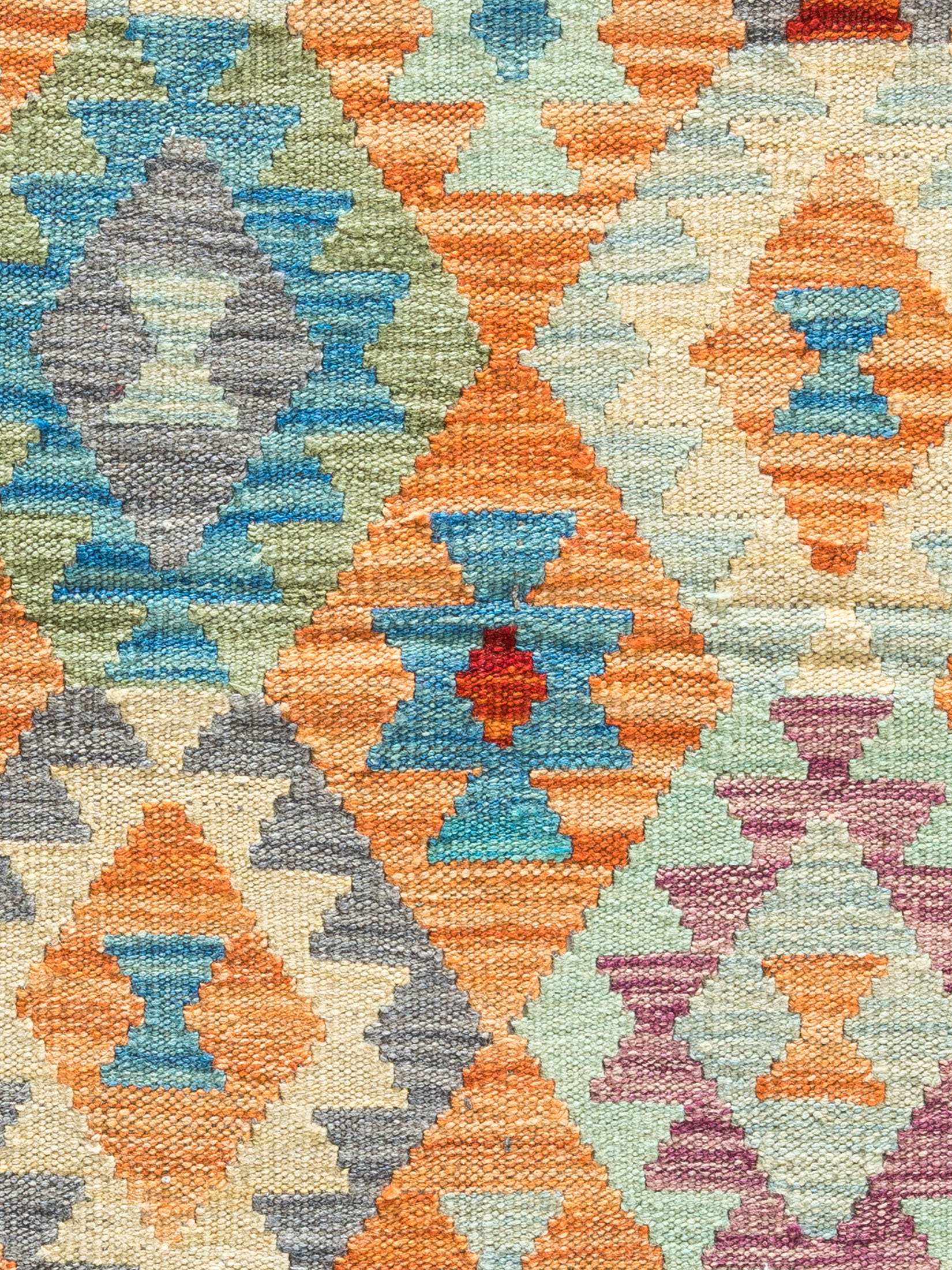 Afghan Kelim ca. 72 x 194 cm, Unikat / Einzelstück