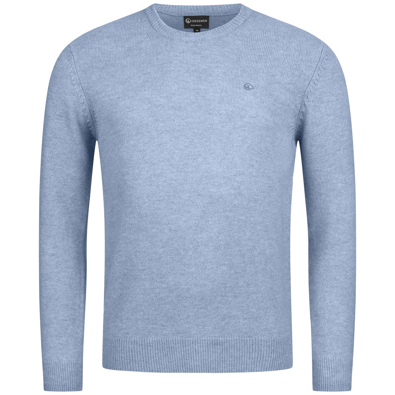 Wollpullover Rundhals Herren
