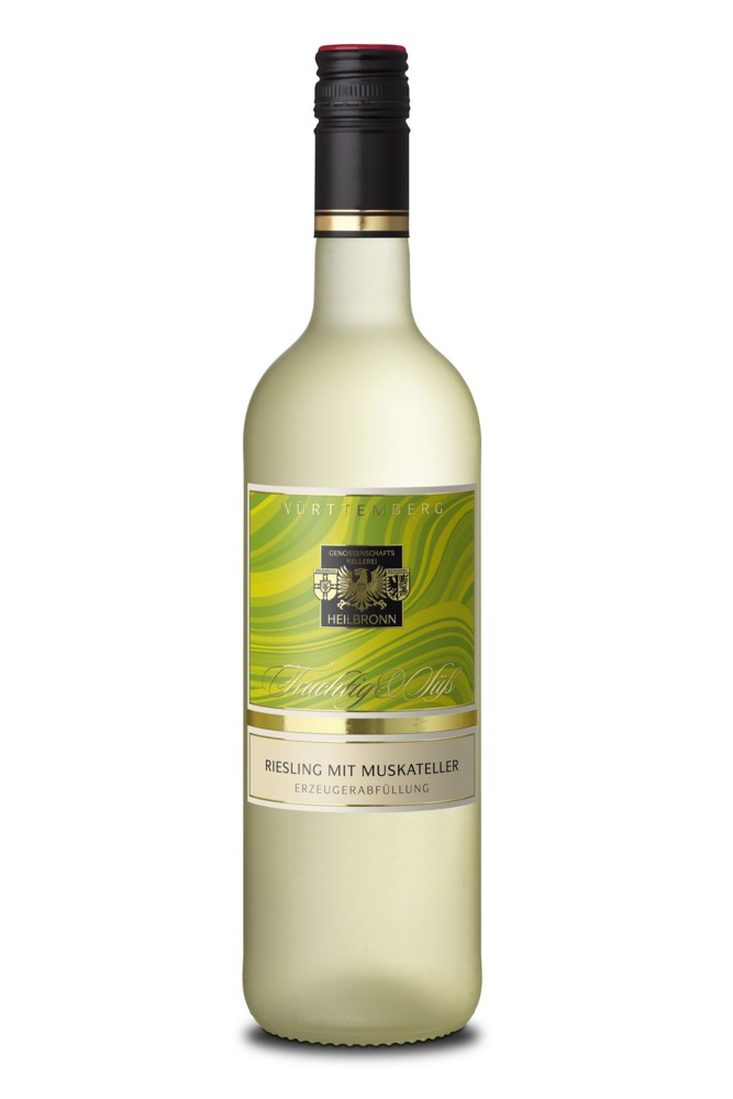 Württembergische WZG Heilbronner Riesling Mit Muskateller Qba Fein&Fruchtig 0,75L