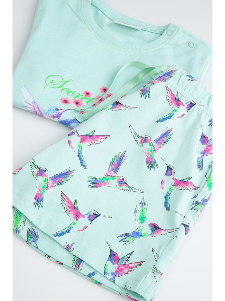 Coccodrillo Mädchenpyjama in zartgrün günstig kaufen