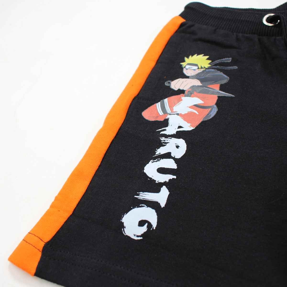 Naruto Shorts Naruto Shippuden Kinder Jungen Shorts 100% Baumwolle Gr. 110 bis 152