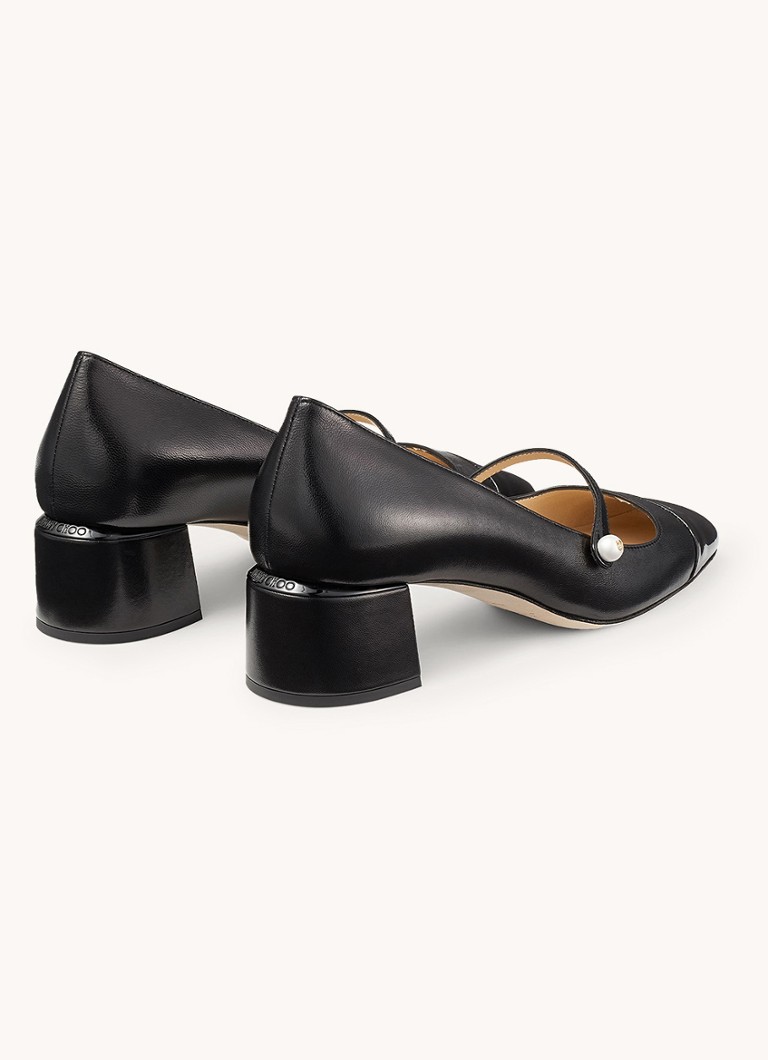 Jimmy Choo Elisa 45 pumps laget av lammeskinn