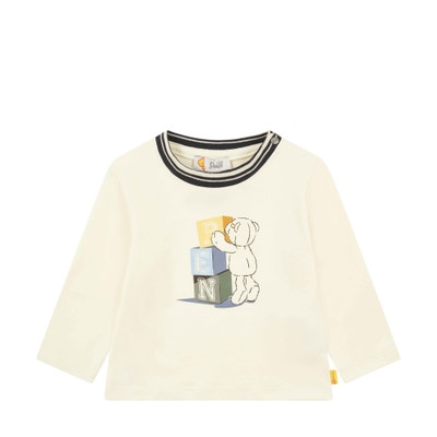 T-Shirt langarm, beige für Jungs